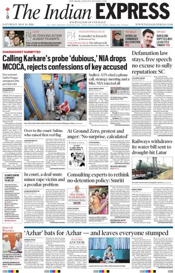 The Indian Express (Delhi Edition) - 14 5월 2016