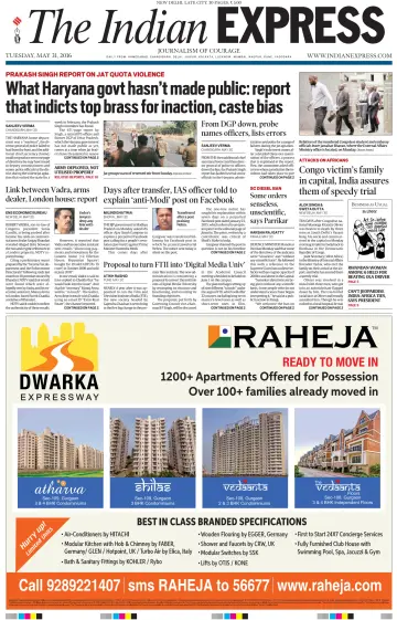 The Indian Express (Delhi Edition) - 31 5월 2016