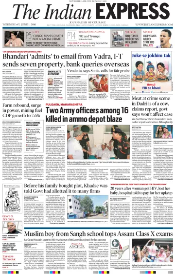 The Indian Express (Delhi Edition) - 01 6월 2016