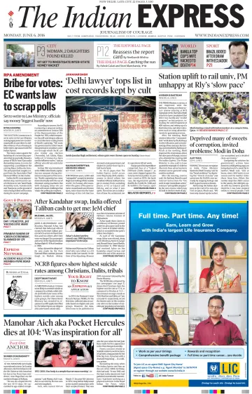 The Indian Express (Delhi Edition) - 06 6월 2016