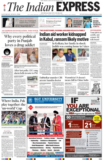 The Indian Express (Delhi Edition) - 11 6월 2016