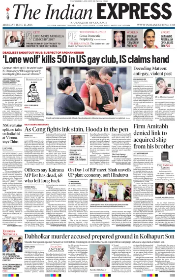 The Indian Express (Delhi Edition) - 13 6월 2016