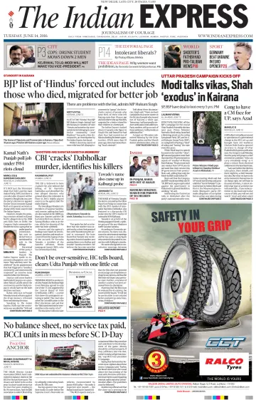 The Indian Express (Delhi Edition) - 14 6월 2016