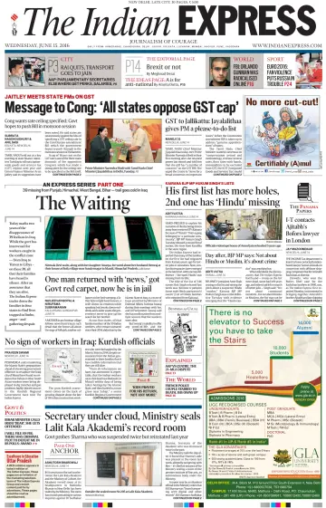 The Indian Express (Delhi Edition) - 15 6월 2016