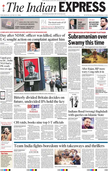 The Indian Express (Delhi Edition) - 23 6월 2016