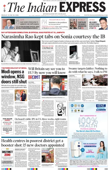 The Indian Express (Delhi Edition) - 24 6월 2016