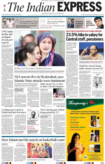 The Indian Express (Delhi Edition) - 30 6월 2016