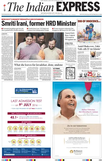 The Indian Express (Delhi Edition) - 06 7월 2016