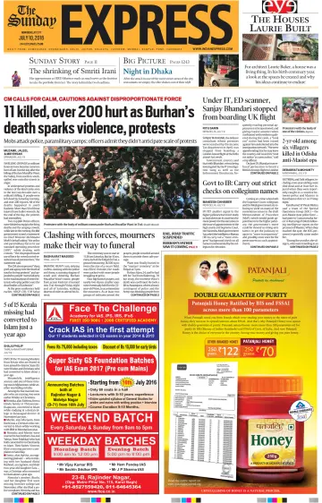 The Indian Express (Delhi Edition) - 10 7월 2016