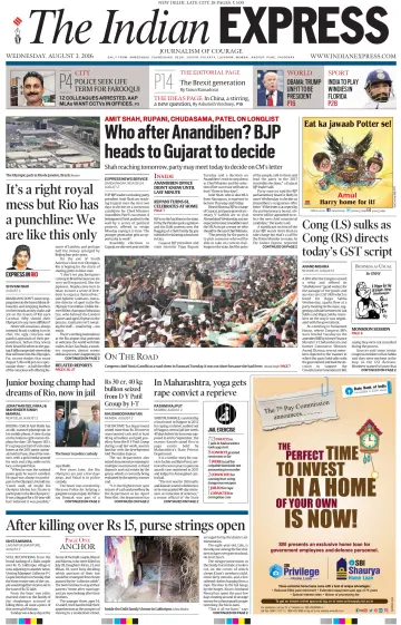 The Indian Express (Delhi Edition) - 03 8월 2016