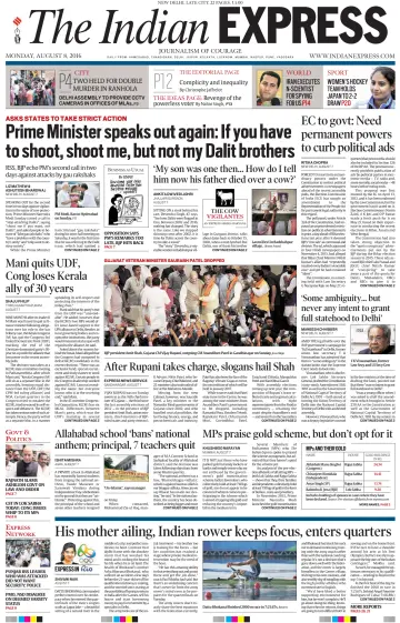 The Indian Express (Delhi Edition) - 08 8월 2016