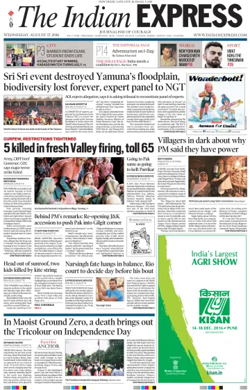 The Indian Express (Delhi Edition) - 17 Aug 2016