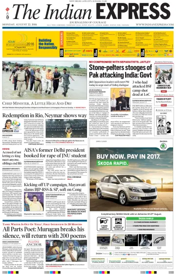 The Indian Express (Delhi Edition) - 22 8월 2016
