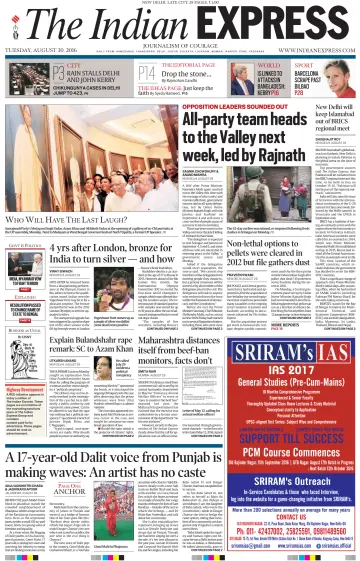 The Indian Express (Delhi Edition) - 30 Aug 2016