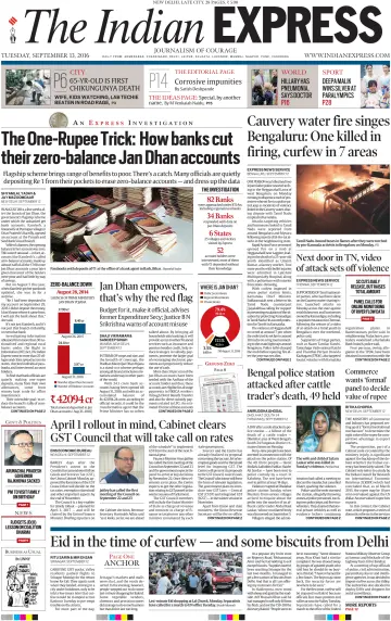 The Indian Express (Delhi Edition) - 13 9월 2016