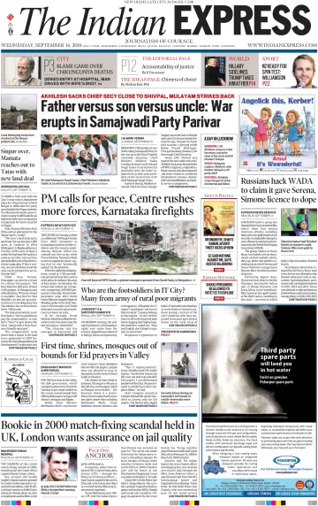 The Indian Express (Delhi Edition) - 14 9월 2016