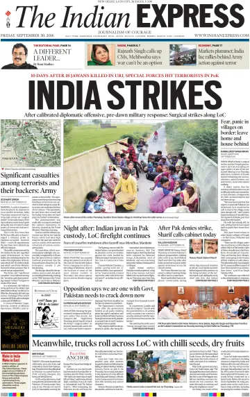The Indian Express (Delhi Edition) - 30 Sep 2016