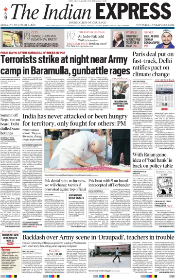 The Indian Express (Delhi Edition) - 03 10월 2016