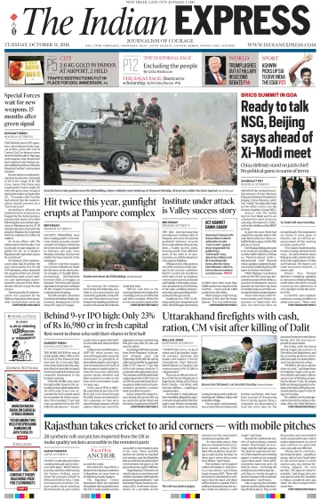 The Indian Express (Delhi Edition) - 11 10월 2016