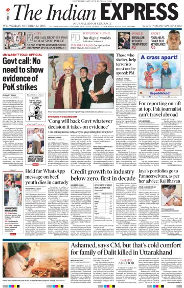 The Indian Express (Delhi Edition) - 12 10월 2016