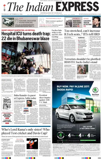 The Indian Express (Delhi Edition) - 18 10월 2016