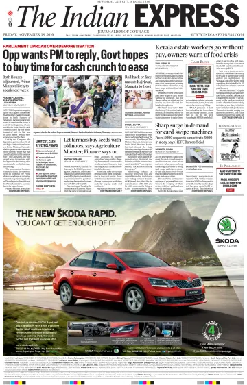 The Indian Express (Delhi Edition) - 18 11월 2016