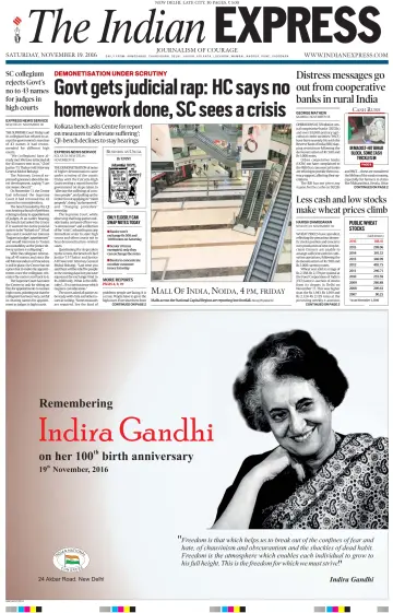The Indian Express (Delhi Edition) - 19 Nov 2016