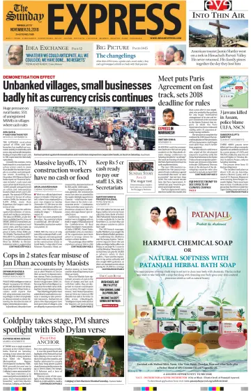 The Indian Express (Delhi Edition) - 20 Nov 2016