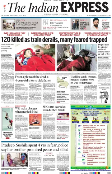 The Indian Express (Delhi Edition) - 21 11월 2016