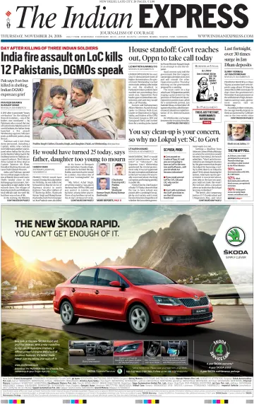The Indian Express (Delhi Edition) - 24 Nov 2016