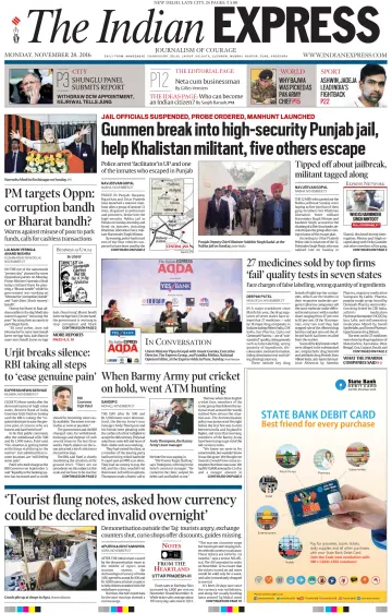 The Indian Express (Delhi Edition) - 28 Nov 2016