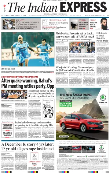 The Indian Express (Delhi Edition) - 17 Dec 2016