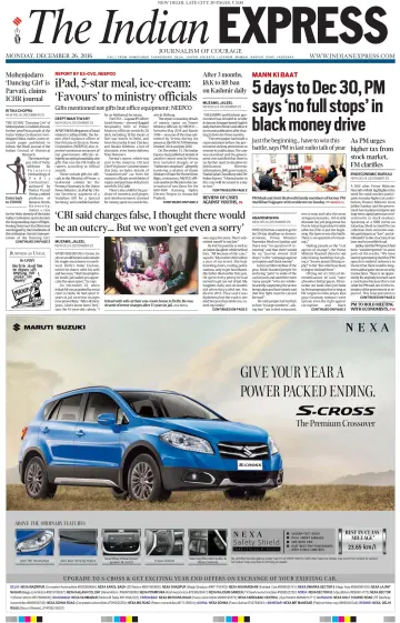 The Indian Express (Delhi Edition) - 26 12월 2016