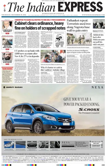 The Indian Express (Delhi Edition) - 29 Dec 2016