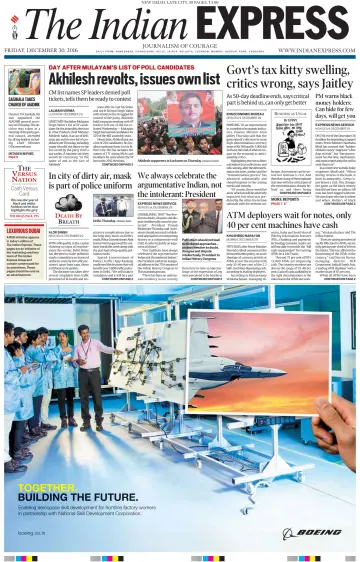The Indian Express (Delhi Edition) - 30 12월 2016