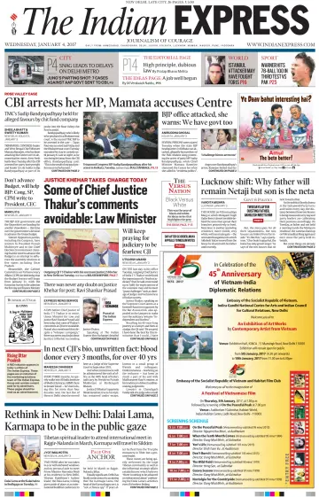The Indian Express (Delhi Edition) - 4 Jan 2017