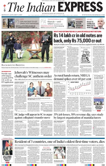 The Indian Express (Delhi Edition) - 9 Jan 2017