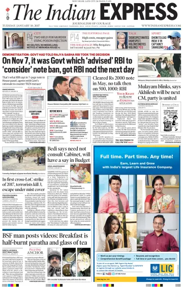 The Indian Express (Delhi Edition) - 10 1월 2017