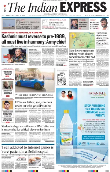 The Indian Express (Delhi Edition) - 14 Jan 2017