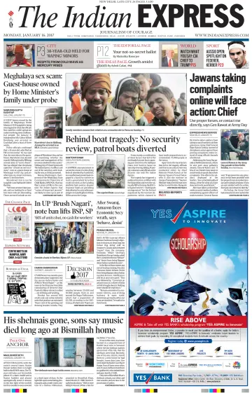 The Indian Express (Delhi Edition) - 16 1월 2017