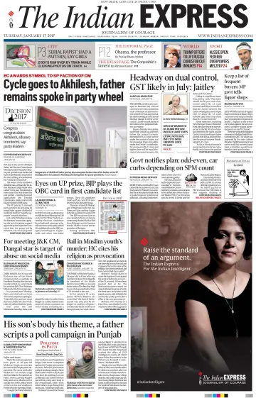 The Indian Express (Delhi Edition) - 17 1월 2017