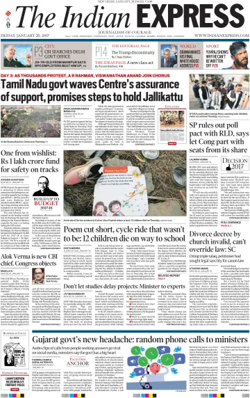 The Indian Express (Delhi Edition) - 20 1월 2017