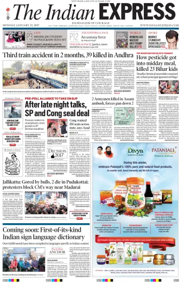 The Indian Express (Delhi Edition) - 23 Jan 2017