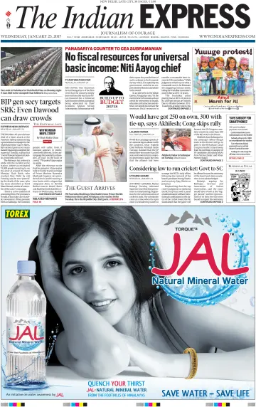 The Indian Express (Delhi Edition) - 25 Jan 2017