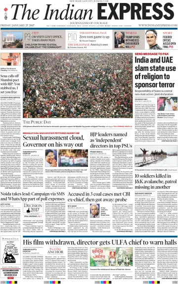 The Indian Express (Delhi Edition) - 27 1월 2017