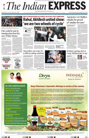 The Indian Express (Delhi Edition) - 30 1월 2017