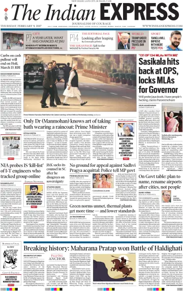 The Indian Express (Delhi Edition) - 9 Feb 2017