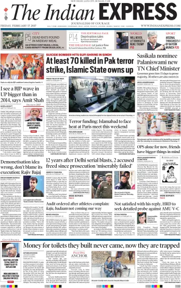 The Indian Express (Delhi Edition) - 17 Feb 2017