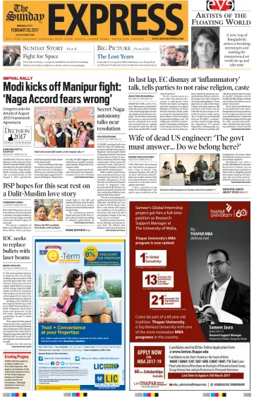 The Indian Express (Delhi Edition) - 26 2월 2017