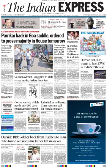 The Indian Express (Delhi Edition) - 15 Mar 2017
